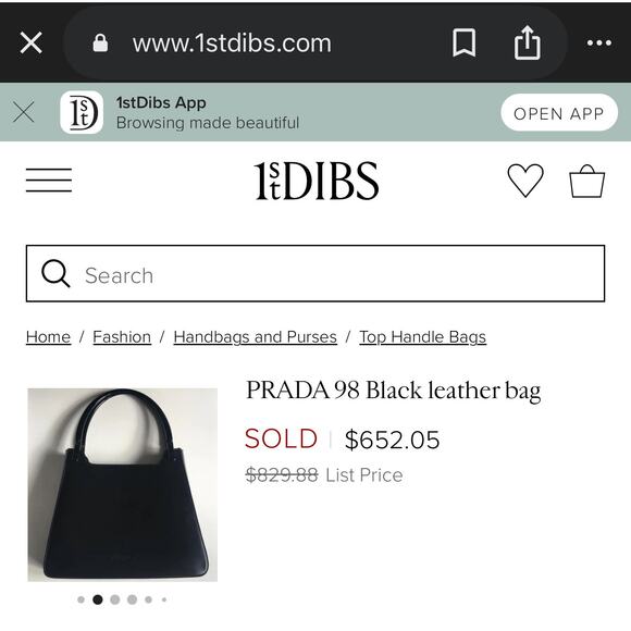 Black designer leather tote bag very high quality - Picture 11 of 16